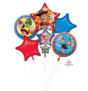 Anagram Toy Story 4 Foil Balloon Bouquet 5ct