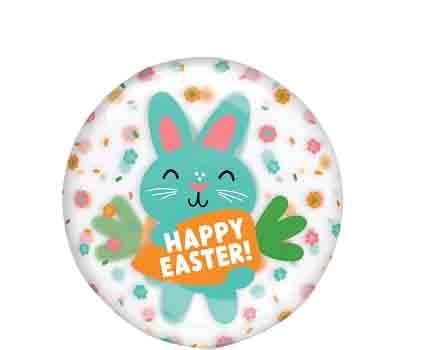 Anagram Clearly Cute Easter Bunnies 18 inch Crystal Clearz Balloon 1ct