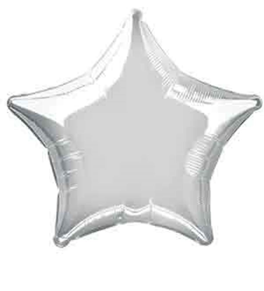 Globo Foil 20in - Estrella Plata