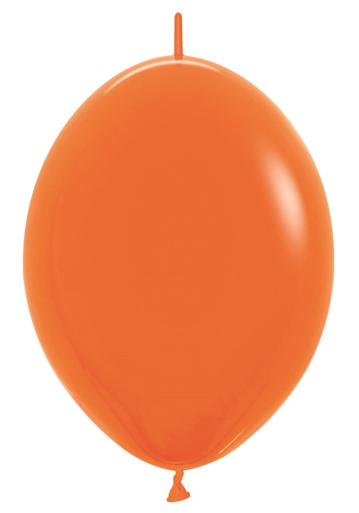 12 inch Sempertex Fashion Orange LINK-O-LOON® 50ct