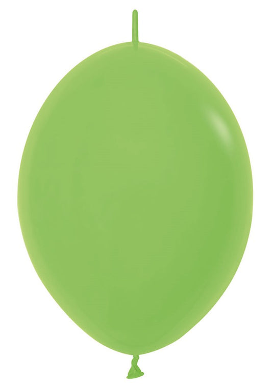 12 inch Sempertex Deluxe Key Lime LINK-O-LOONÂ® 50ct
