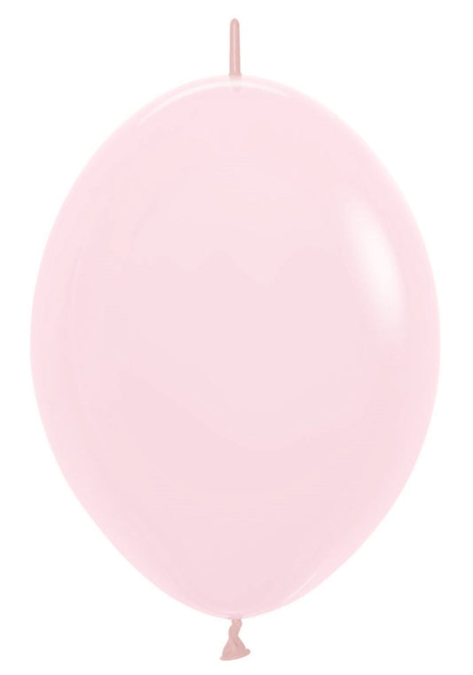 12 inch Sempertex Pastel Matte Pink LINK-O-LOON?? 50ct