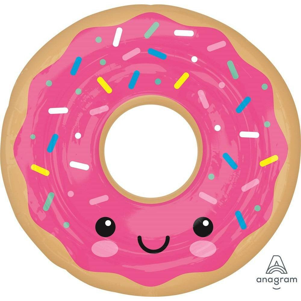 Anagram 27in Donut Shaped Foil Balloon - Toy World Inc