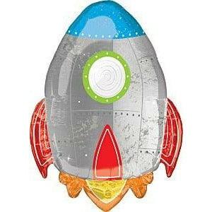 Anagram Blast Off Birthday 29in Foil Balloon - Toy World Inc