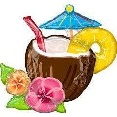 Anagram Coconut Pina Colada 30in Foil Balloon - Toy World Inc
