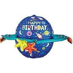 Anagram HBD Coloroful Galaxy 29in Foil Balloon - Toy World Inc