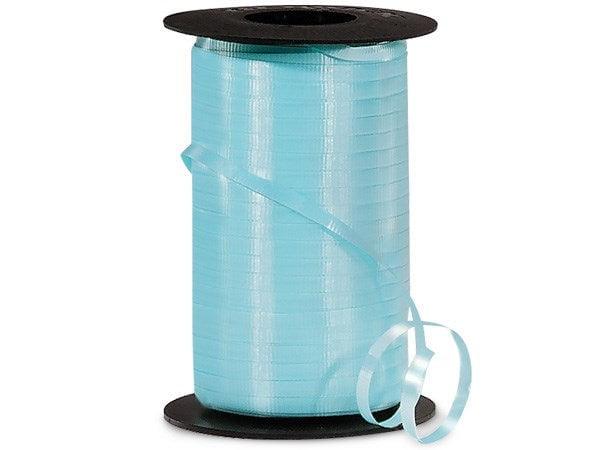 Aqua Curling Ribbon 3/16in x 500yd - Toy World Inc