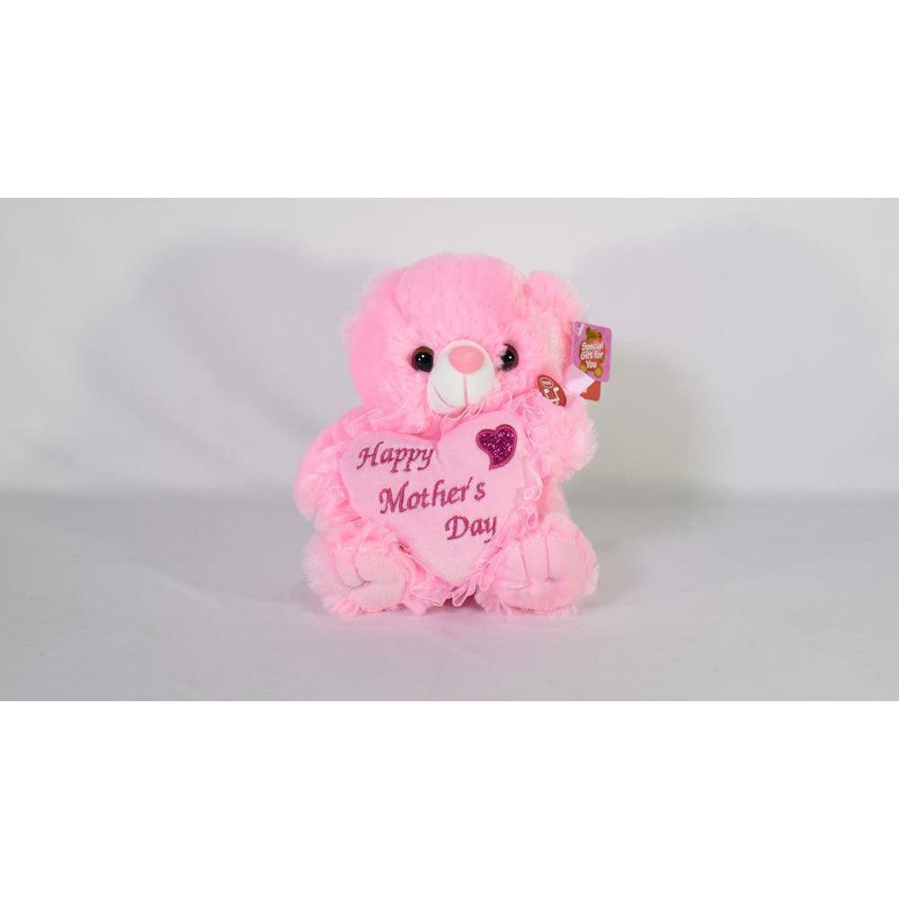 Bear 8in Happy Motherday 8in - Toy World Inc