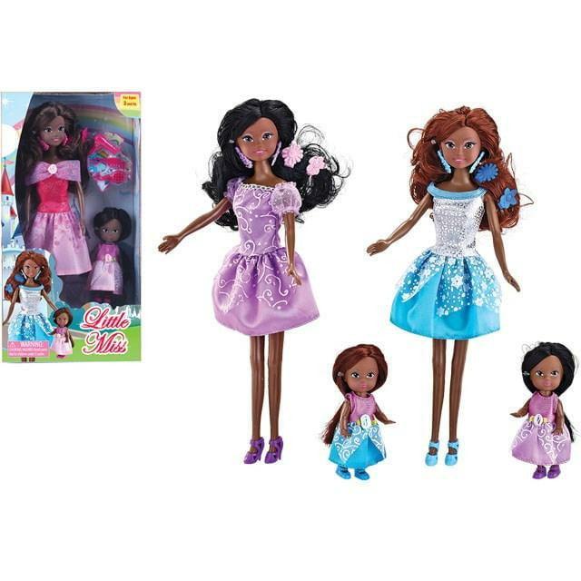 Beauty Mom and Kid Doll Set - Toy World Inc