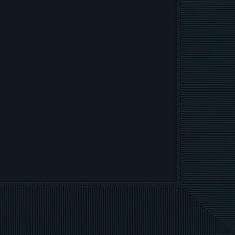 Beverage Napkin Black 40ct - Toy World Inc