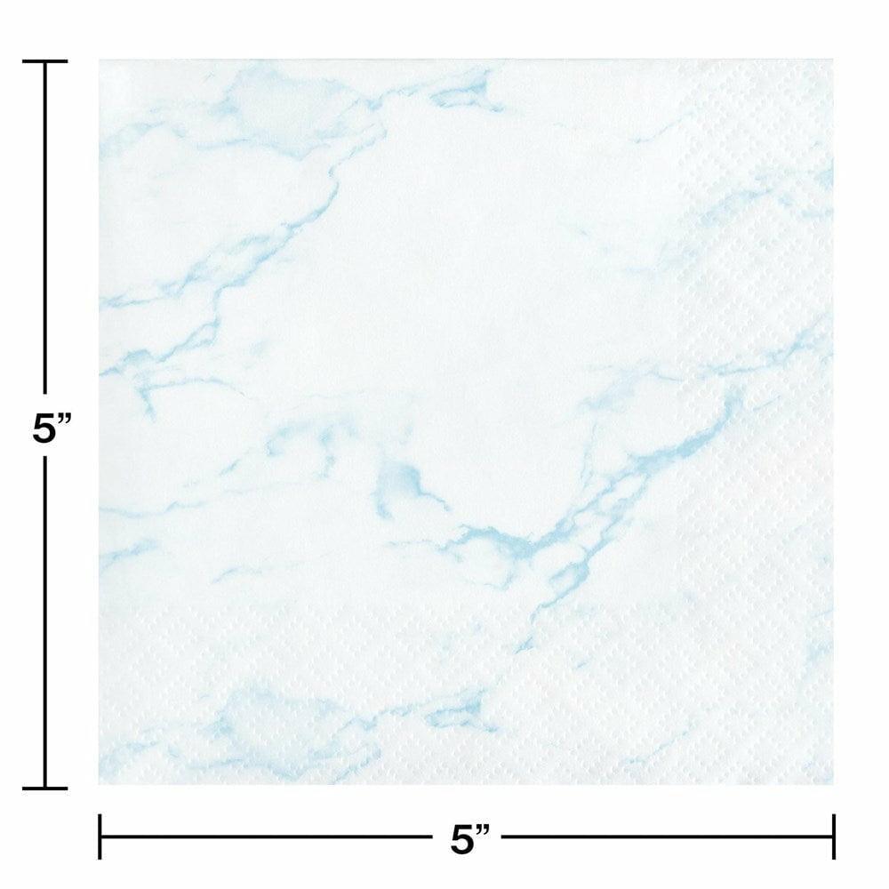 Blue Marble Beverage Napkin 16Ct - Toy World Inc