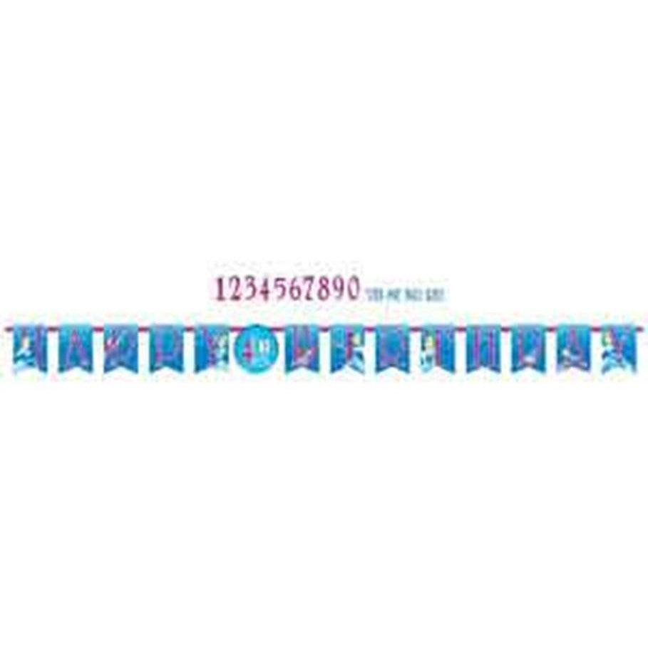 Cinderella Add-An-Age Letter Banner - Toy World Inc