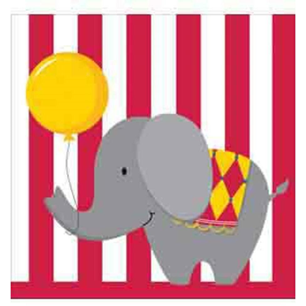 Circus Time Napkin (L) 16ct - Toy World Inc