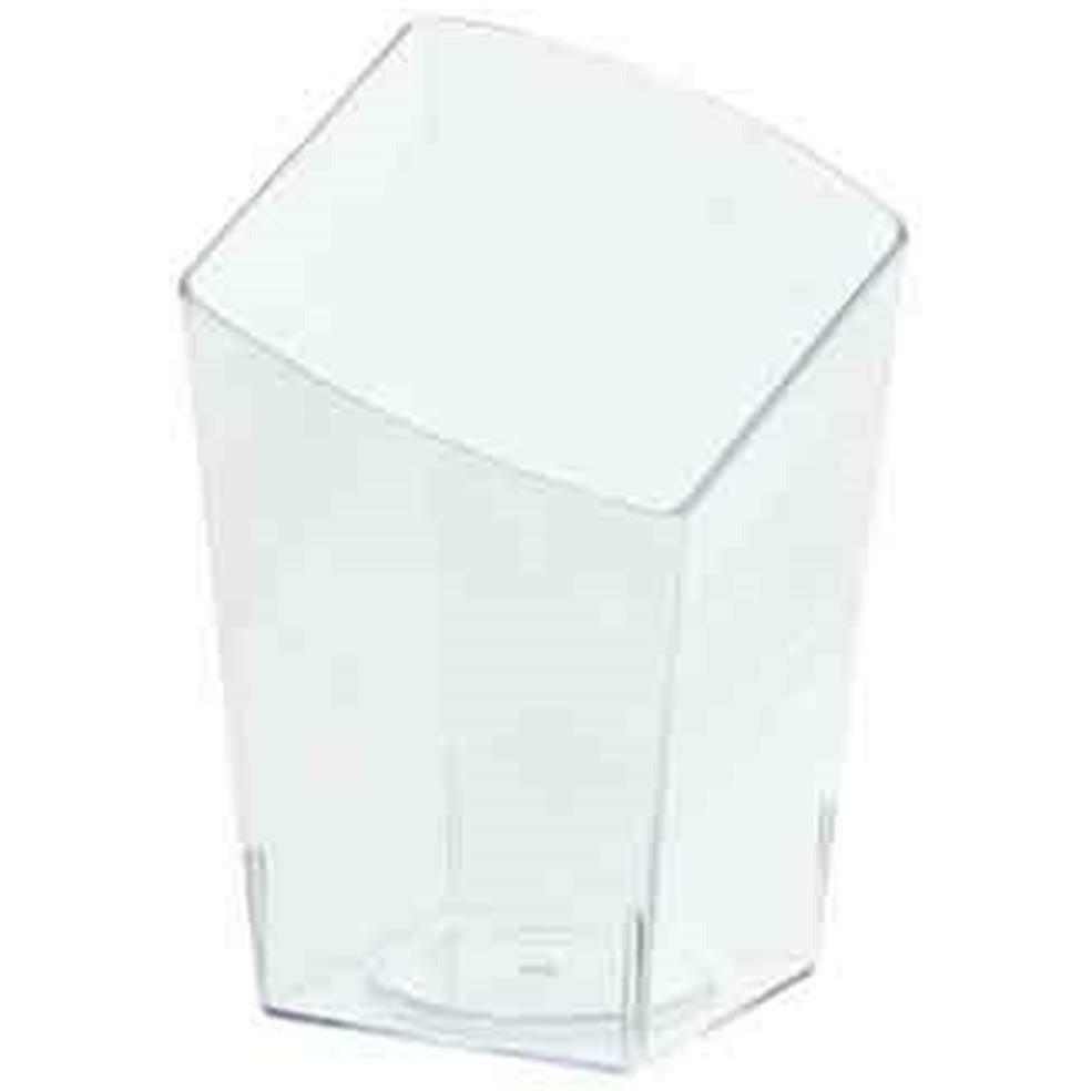 Clear Mini Slanted Tumbler 10ct - Toy World Inc