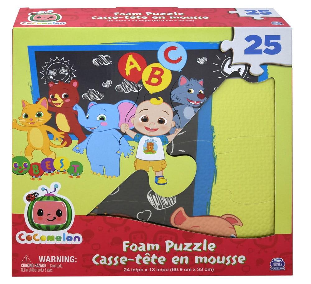 Cocomelon Foam Puzzle Mat Boxed 10.5x2.5x10.5 - Toy World Inc