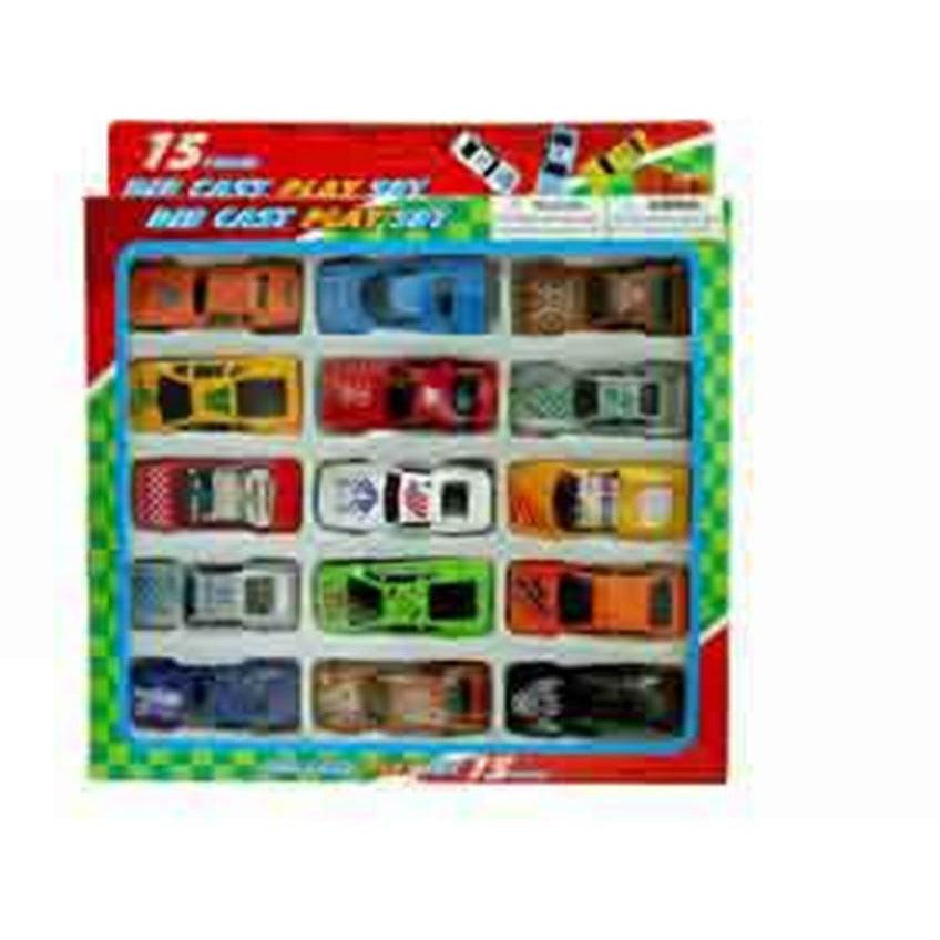 Die Cast Toys 15pc Set - Toy World Inc