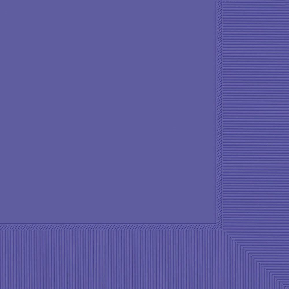Dinner Napkin New Purple 40ct - Toy World Inc