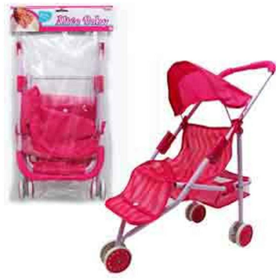 Doll Stroller 3 Wheels 21in - Toy World Inc