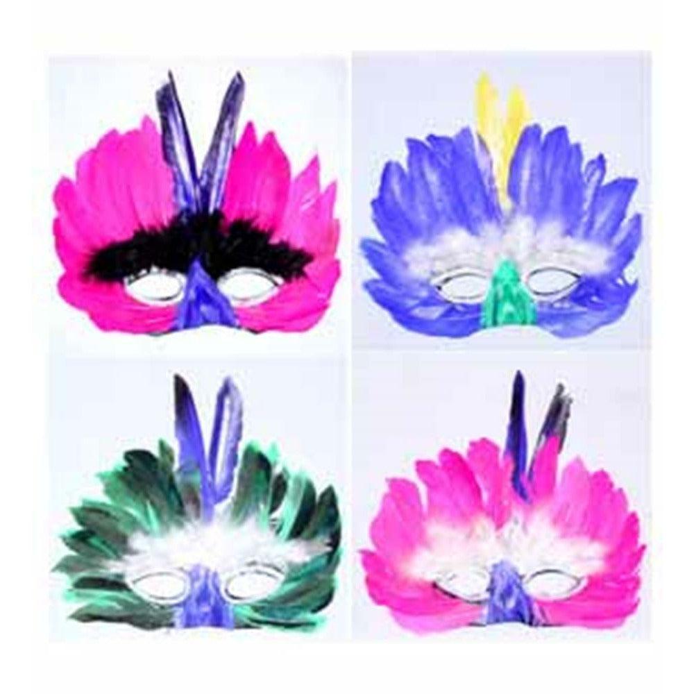 Feather Mask (L) - Toy World Inc