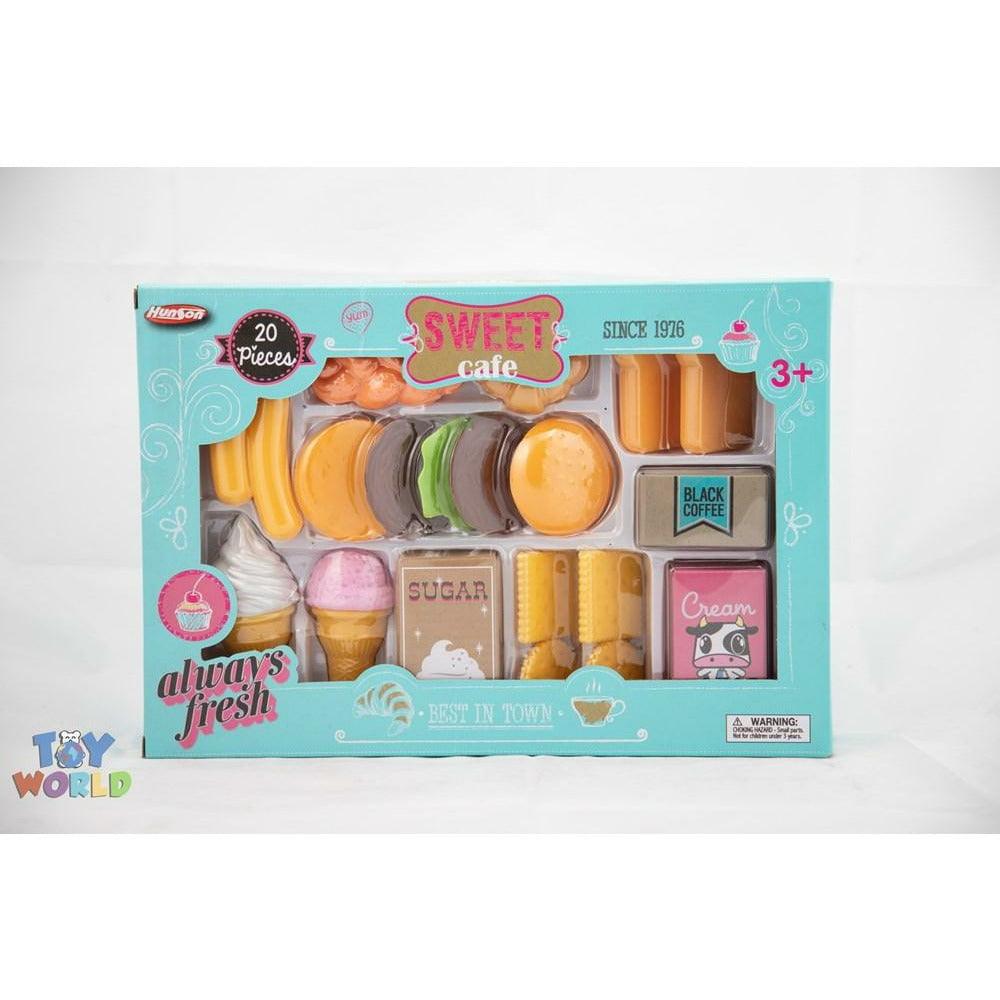 Food Play Set 19pcs - Toy World Inc