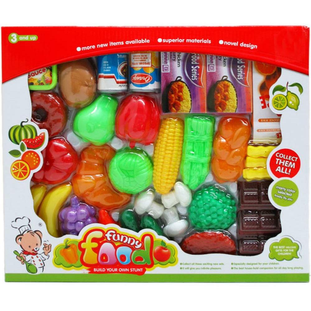 Food Play Set 36pcs - Toy World Inc