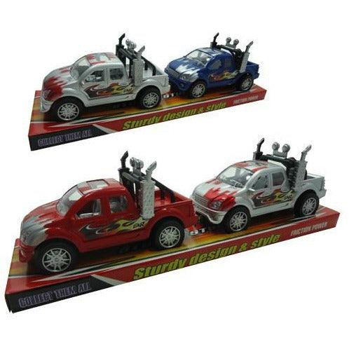 Friction Pick Up Truck (2pc) 7 in - Toy World Inc