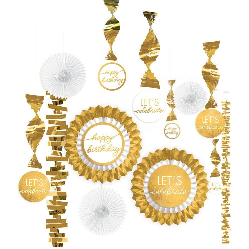 Godlen Age Birthday Foil Decoration Kit - Toy World Inc