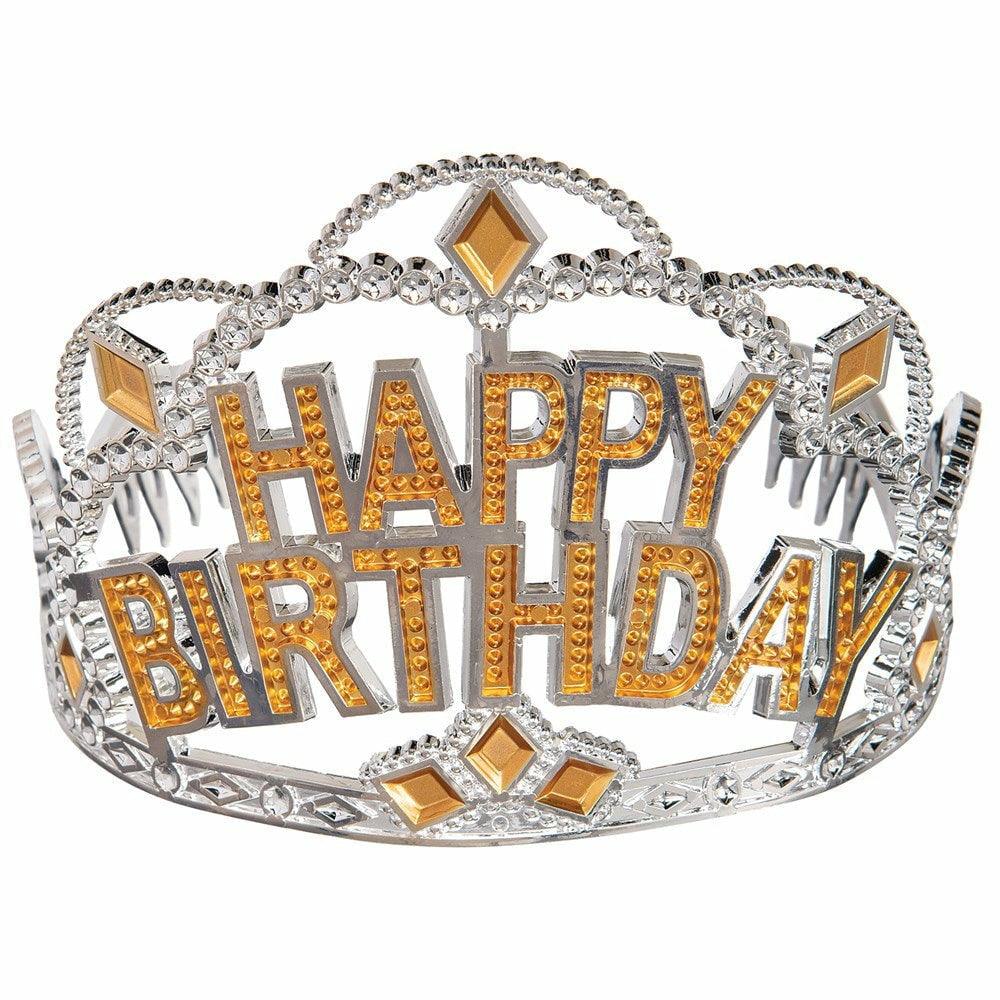 Gold Birthday Tiara - Toy World Inc