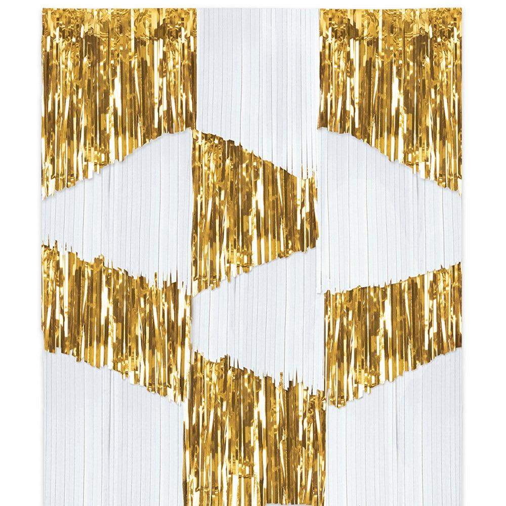 Golden Age Birthday Backdrop Decoration 3ct - Toy World Inc