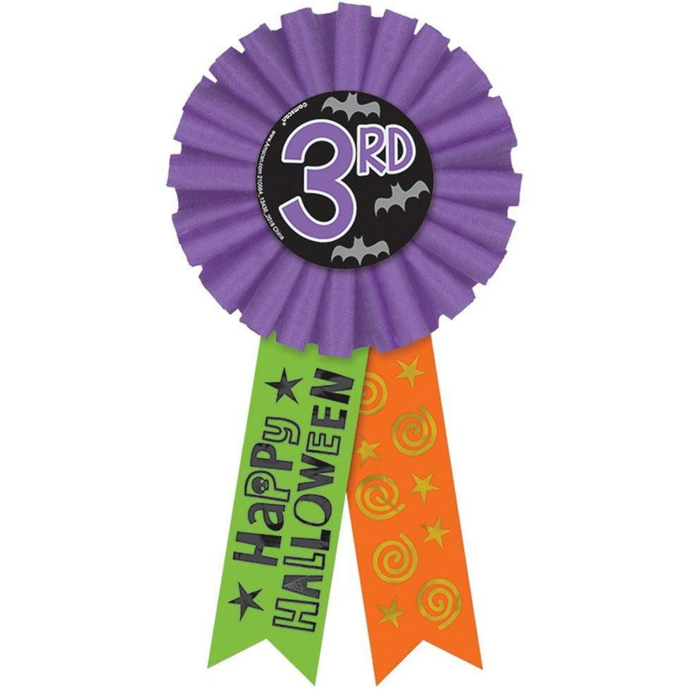 Halloween Award Ribbons Multi-Pack 3ct - Toy World Inc