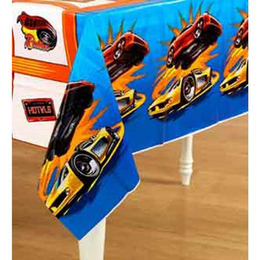 Hot Wheel Speed Tablecover 54x96 - Toy World Inc