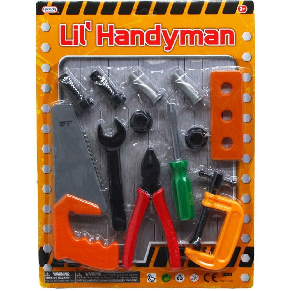 Lil Handyman Tool Play Set 12pcs - Toy World Inc