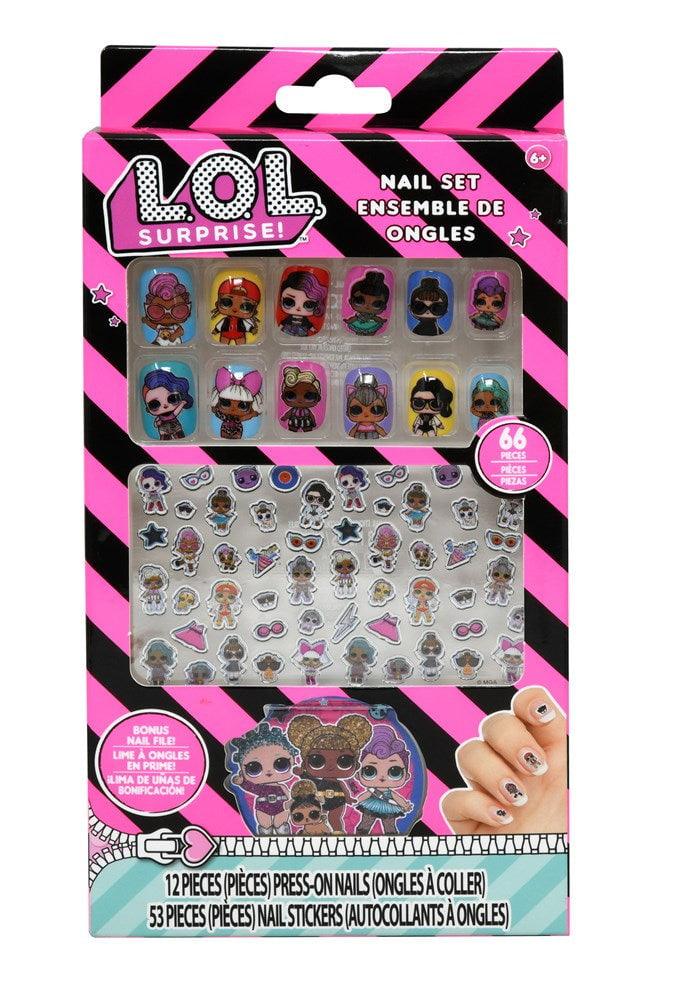 LOL Nail Art Set 3.5x.75x7 - Toy World Inc