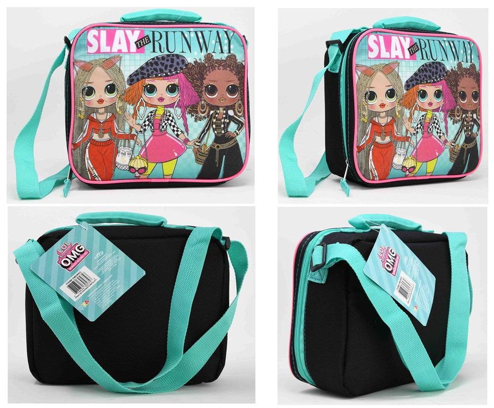 LOL Omg Rectangle Lunch Bag With Strap 9x3x8 - Toy World Inc