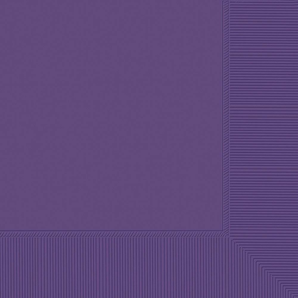 Lunch Napkin Purple 40ct - Toy World Inc