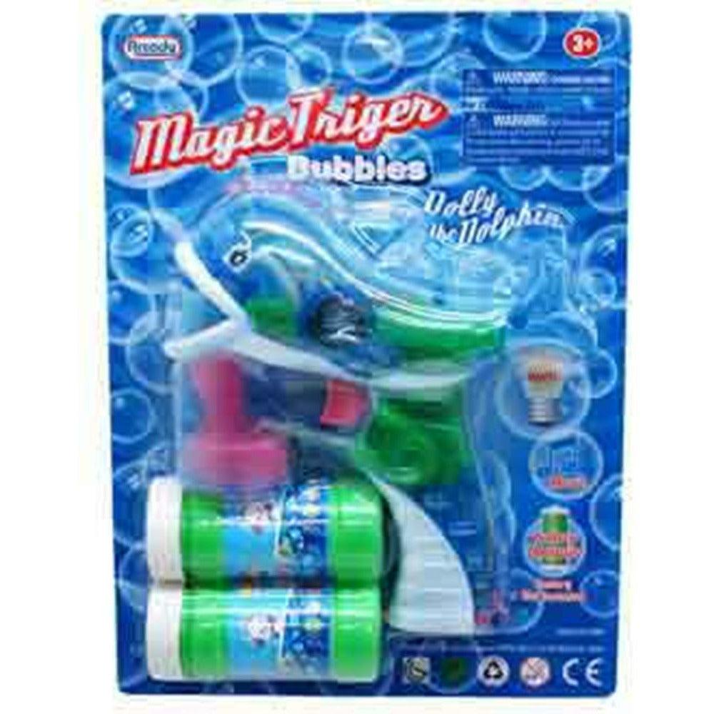 Magic Bubbles Gun - Sound and Light - Toy World Inc