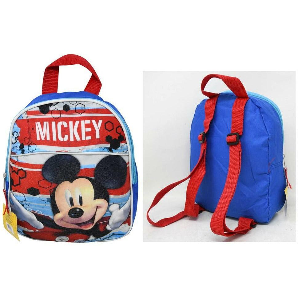Mickey 11in Mini Backpack 9x3x11 - Toy World Inc