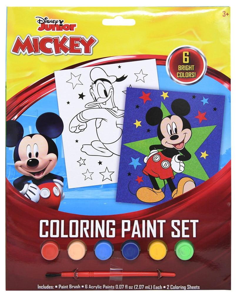 Mickey Poster Paint Set 8.75x.50x11.2 - Toy World Inc