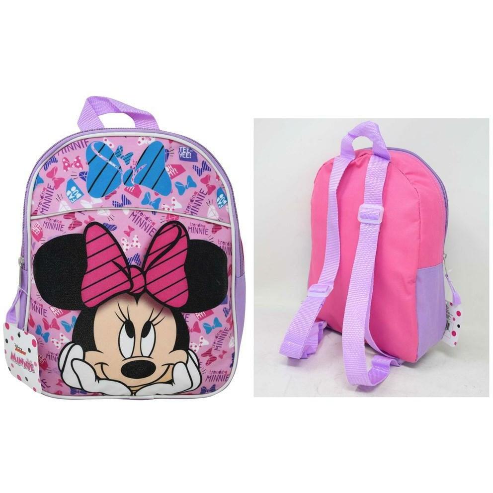 Minnie 11in Mini Backpack 9x3x11 - Toy World Inc
