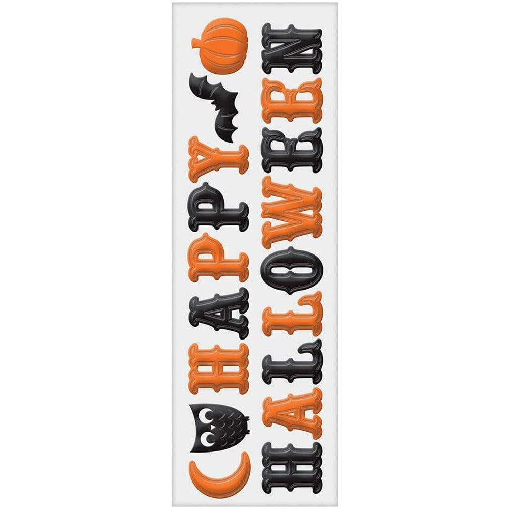 Modern Halloween Long Gel Clings - Toy World Inc