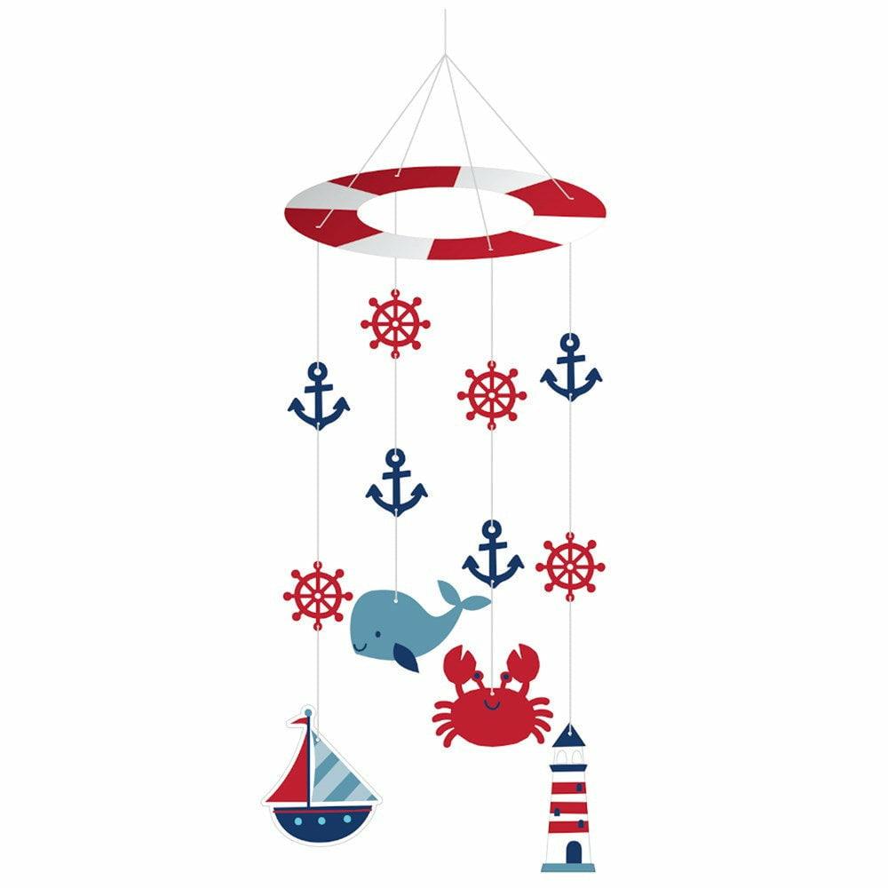 Nautical Baby Hanging Decoration - Toy World Inc