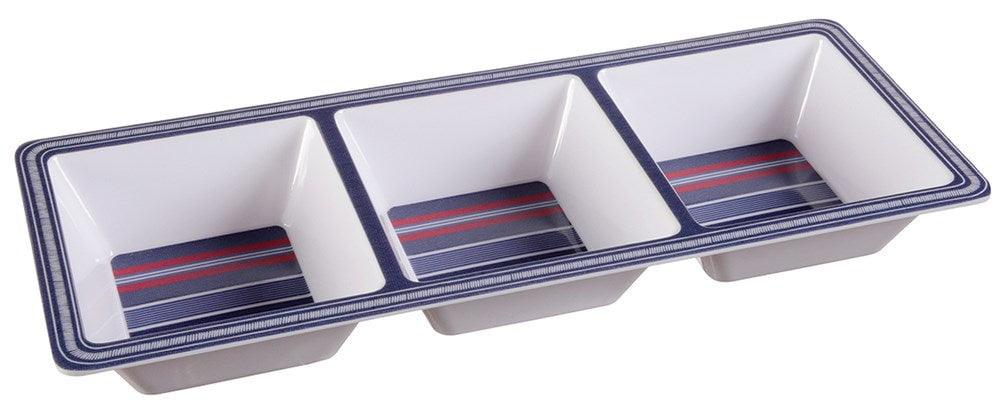 Patriotic Plastic Compartment Tray - Toy World Inc