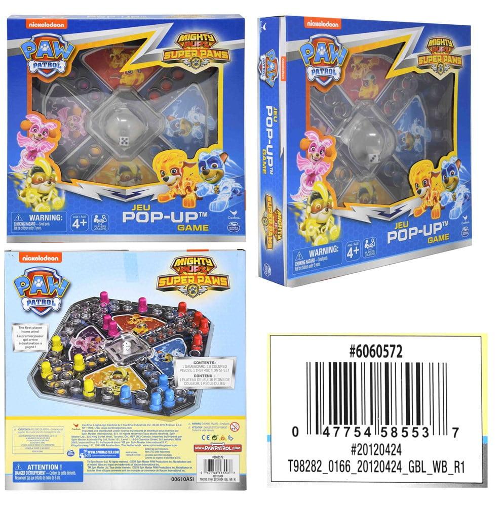 Paw Patrol Pop Up Game 10.5x1.75x10.5 - Toy World Inc