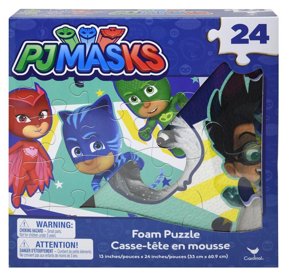 PJ Masks Foam Puzzle Mat Boxed 10.5x2.5x10.5 - Toy World Inc