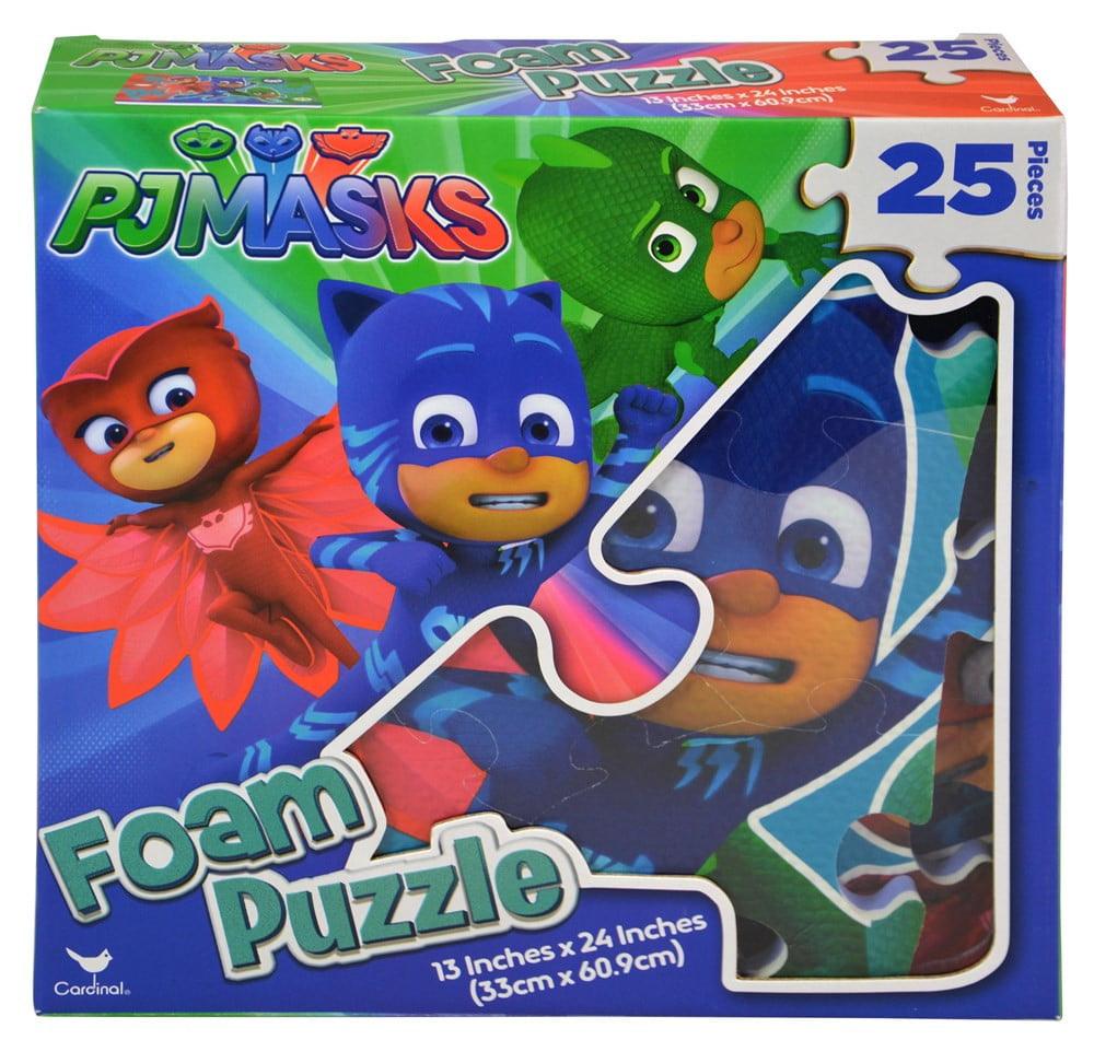 PJ Masks Foam Puzzle Mat Boxed 10.5x2.5x10.5 - Toy World Inc