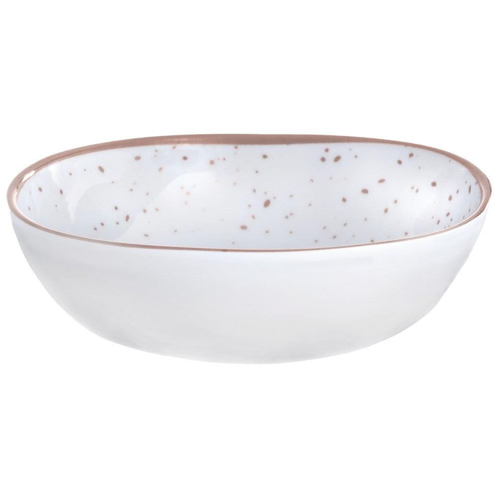 Rose Gold 6.3in Melamine Plastic Bowl 1ct - Toy World Inc