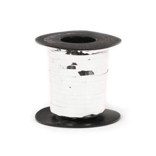 Shimmering Silver with Silver Curling Ribbon 3/16in x 500yd - Toy World Inc