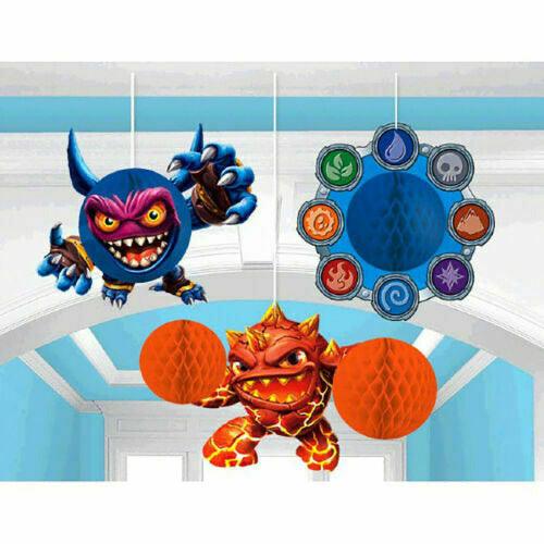 Skylanders Honeycomb Deco 3ct - Toy World Inc
