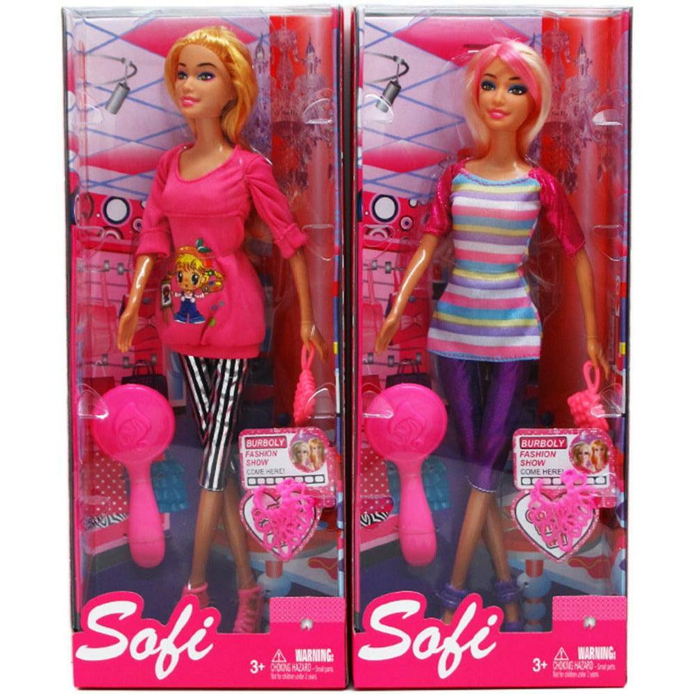 Sofi Bendable Doll 12in - Toy World Inc