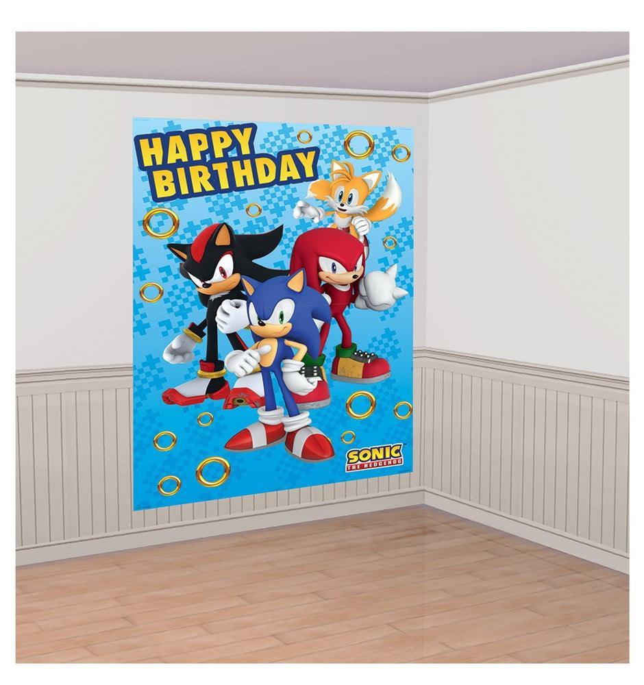 Sonic Scene Setter with Props 16ct - Toy World Inc